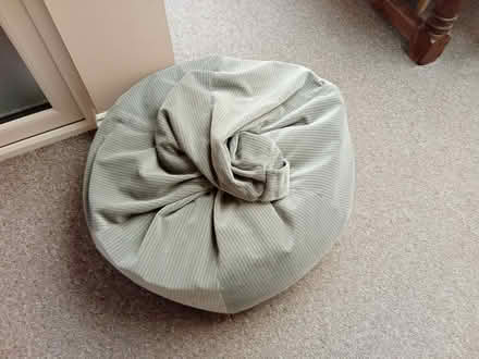 Photo of free Grey beanbag (Holbrook DE56) #1