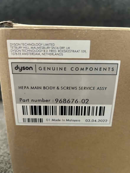 Photo of free Dyson Battery ect (moston M40,) #1