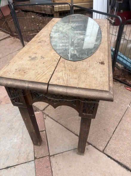 Photo of free Very old ornate table (Rubery B45) #1