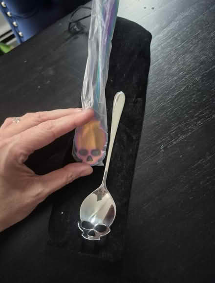 Photo of free Spooky Skull Stir Spoons (Abington) #1