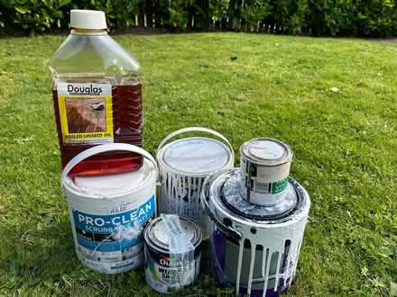 Photo of free Selection of paints and mirror (Dunmore East) #1