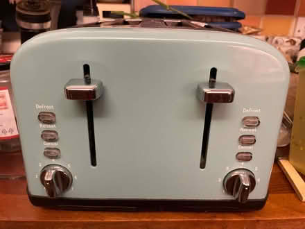 Photo of free Four slice toaster light blue (Loddon NR14) #1