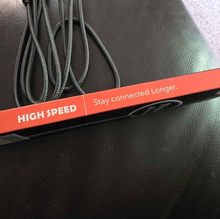 Photo of free High speed nylon braided cable new boxed (Clive Vale TN35) #2