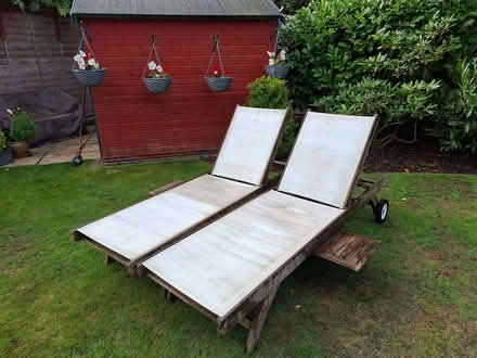 Photo of free Pair of Sunloungers (St Pauls Ward GU15) #1