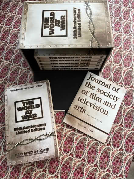 Photo of free The World at War - DVD set and book (The Triangle Estate RH15) #1