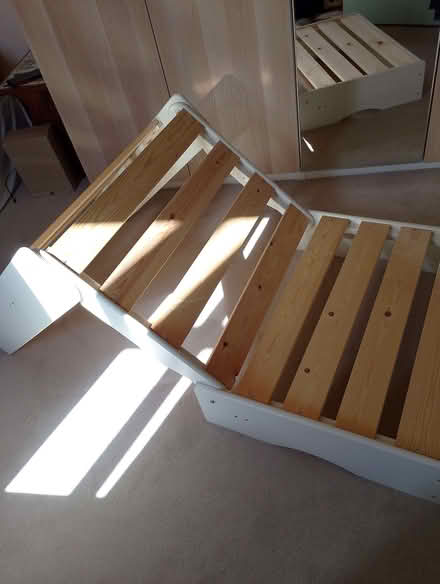 Photo of free Fold-out single bed base. (Tolworth KT5) #3