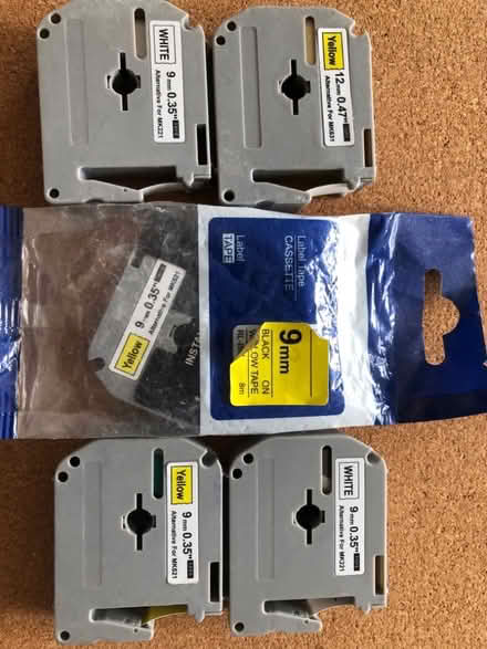 Photo of free Label tape cassette for Brother P-Touch 90 (Hardwicke Green GL2) #1