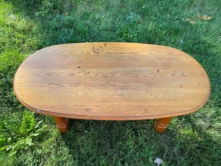 Photo of free Coffee table (Bank/hunt club) #2