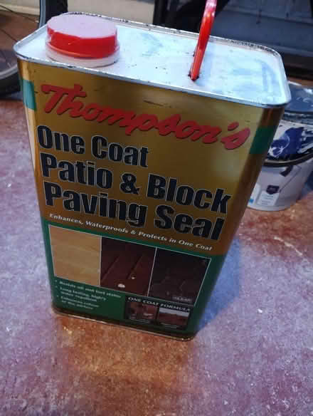 Photo of free Block Paving Sealer (Unopened) (Park Farm South B80) #1