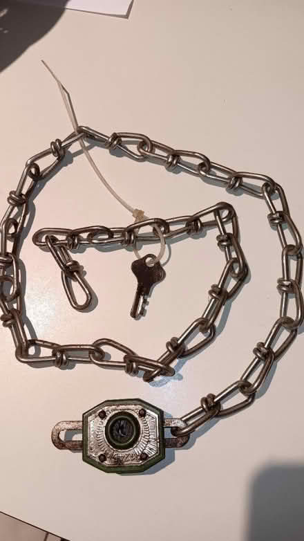 Photo of free Light weight chain with lock (19095) #1