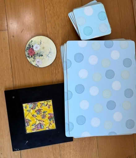 Photo of free 8 Laura Ashley placemats and occasional coasters (Little Chalfont HP6) #1