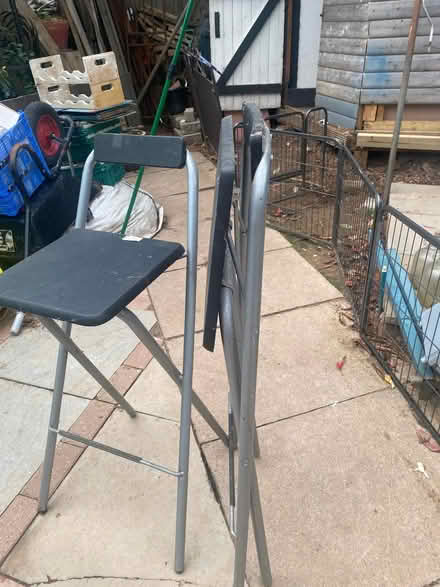 Photo of free Folding bar stools (Rubery B45) #2