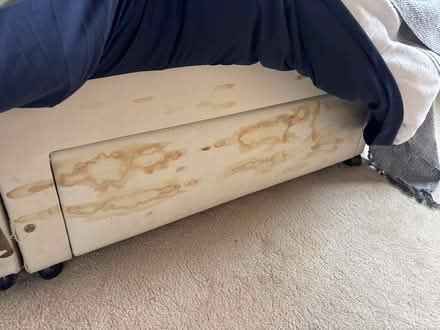 Photo of free 2x double bed, mattress & headboard (Cromford DE4) #3