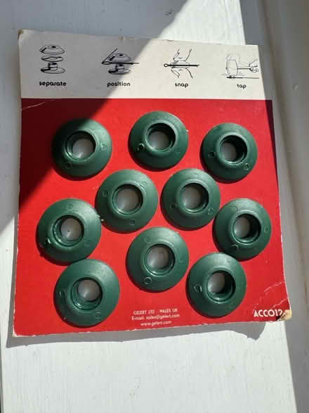 Photo of free New gelert eyelets (GL3) #1