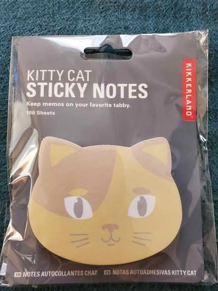 Photo of free Kittycat sticky notes (8 Mile & Dequindre) #1