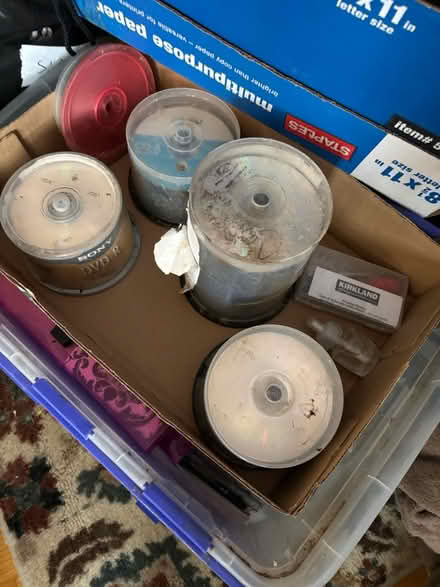 Photo of free Unused CD-R and DVD-R discs (Simsbury) #1