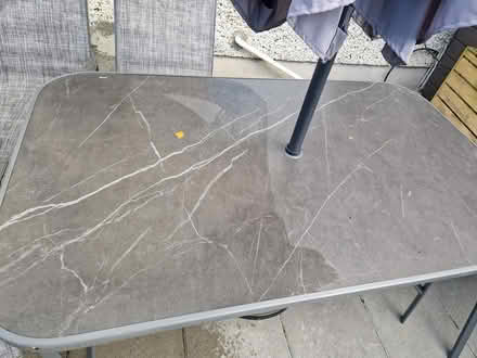 Photo of free 4 chairs + garden Table (Ballybane) #3