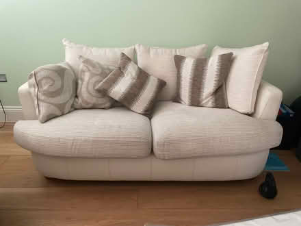 Photo of free Cream sofa (Bushey Heath WD23) #1