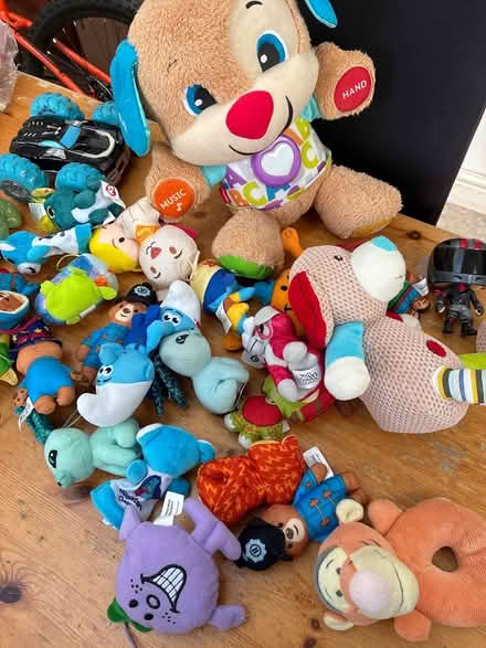 Photo of free Bag of soft toys and a car (Aintree Village L10) #1