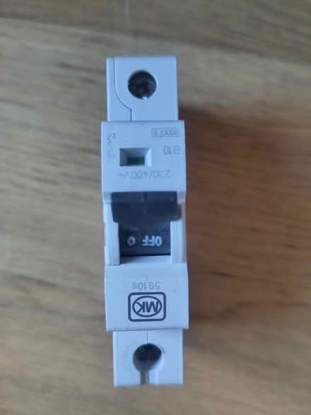 Photo of free MK breaker - I think 10 amp (Cambridge CB4) #1