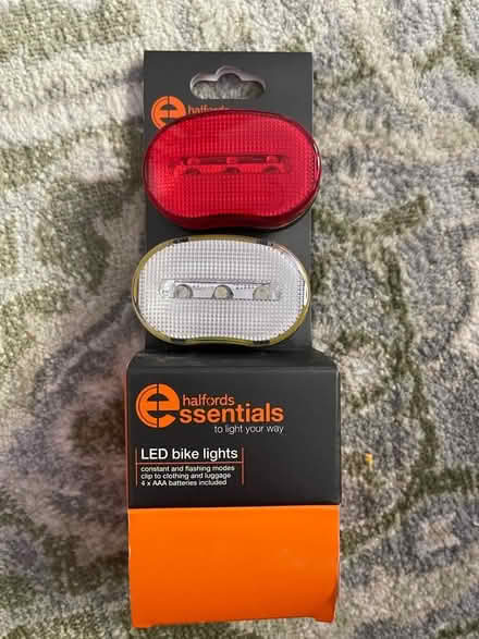 Photo of free Bicycle lights. (Oxford OX4) #3