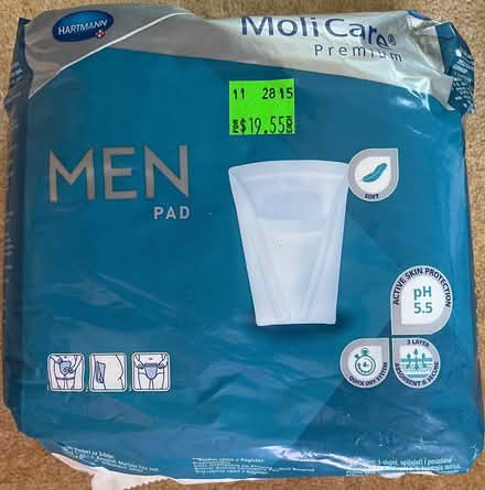 Photo of free Men’s incontinence liners (BN27) #2