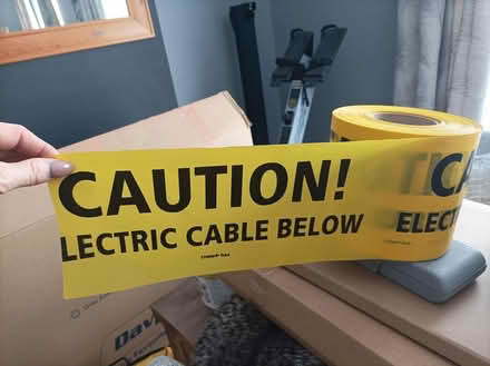 Photo of free Caution tape (Gosport PO13. BRIDGEMARY) #1