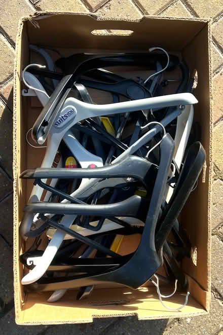 Photo of free Coated hangers (Fords Farm RG31) #1