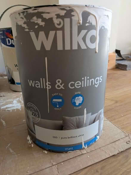 Photo of free Wilko pure brilliant white Matt emulsion paint (Shurdington GL51) #1
