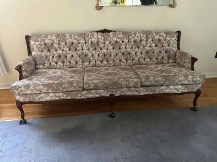 Photo of free Antique style couch excellent shape (Scarborough) #1