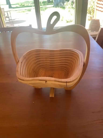 Photo of free wood basket, collapsable (East Boulder) #1