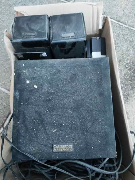 Photo of free Creative labs Cambridge speakers (BT17) #1