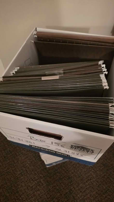 Photo of free File folders etc (Prospect park south) #1