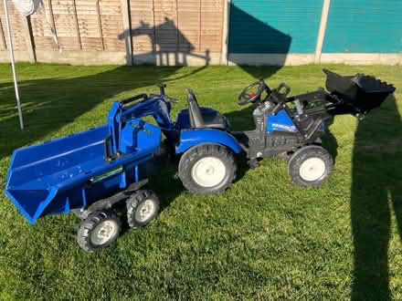 Photo of free New Holland Blue Tractor Trailer (Dublin 24) #1