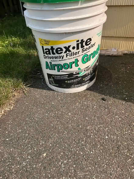 Photo of free 4.75 gal. Driveway sealer unopened (Easthampton…East Street area) #1