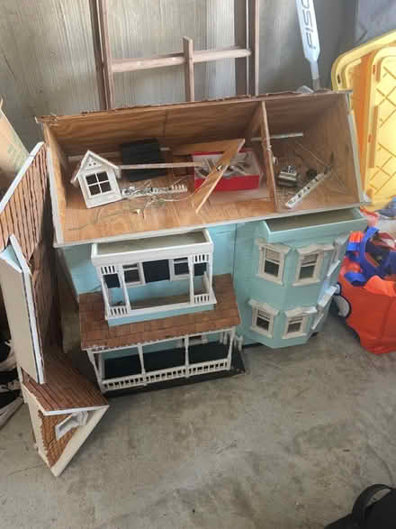 Photo of free Doll House hand built needs TLC (Cornelius, NC.) #2