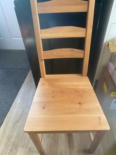 Photo of free 2 Dining chairs (Wentnor SY9) #1