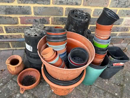 Photo of free plastic plant pots (North Tonbridge TN10) #1
