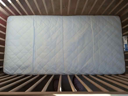 Photo of free wooden cot and mattress (Berkhamsted HP4) #2