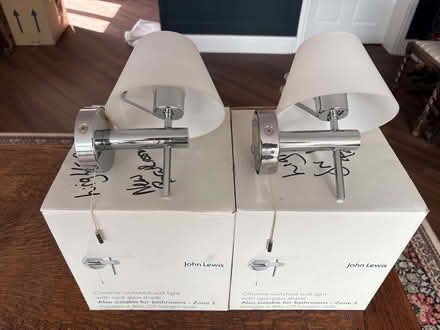 Photo of free Pair of John Lewis wall lights (Wilmslow SK9) #1