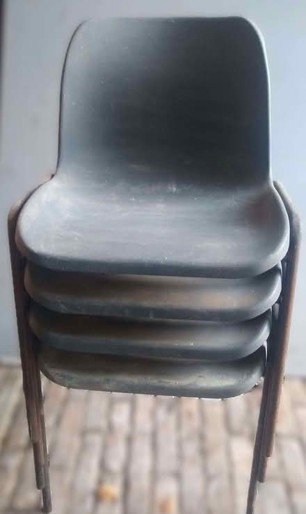 Photo of free Polypropylene Stacking Chairs (Golden Triangle NR2) #1