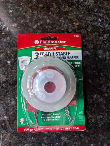 Photo of free Toilet flapper 3" (NEW) (Wicker Park) #1