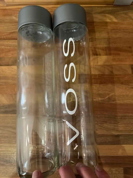 Photo of free Empty glass Voss bottles large (CO4 9 Colchester) #1