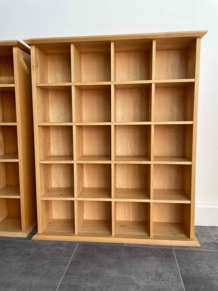 Photo of free 2 x CD storage units solid wood originally from Heals store (Welling DA16) #3