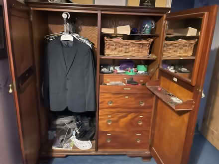 Photo of free Antique wooden wardrobe (Agar Grove N7) #2