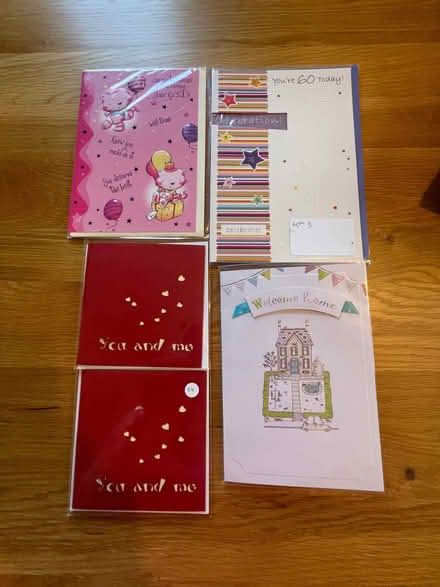 Photo of free 5 cards (Longbarn WA2) #1