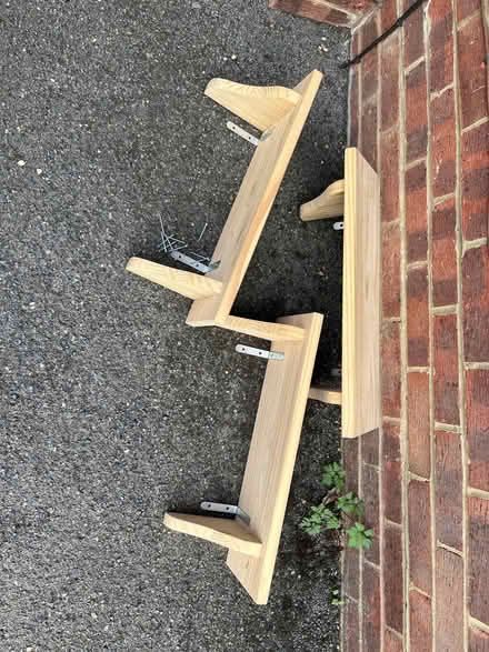 Photo of free Three pine shelves (The Triangle Estate RH15) #2