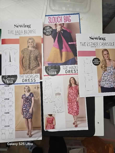 Photo of free 5 unopened sewing patterns (Brasside DH1) #1