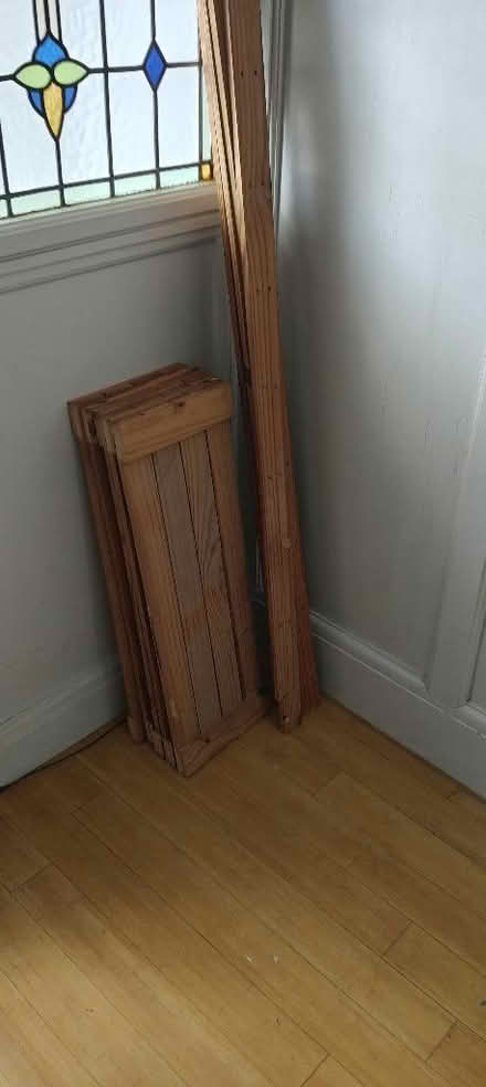 Photo of free Wood shelves (Larches PR2) #1