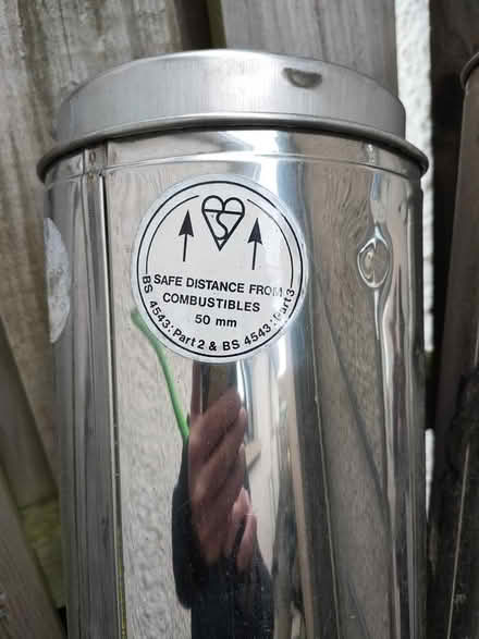 Photo of free Twin wall grade A flu pipe (BT17) #4